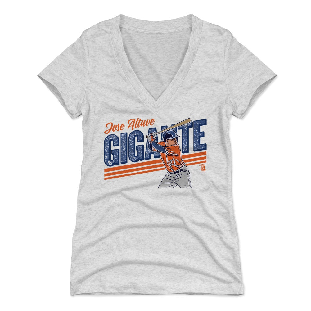 Jose Altuve Women's V-Neck T-Shirt | 500 LEVEL