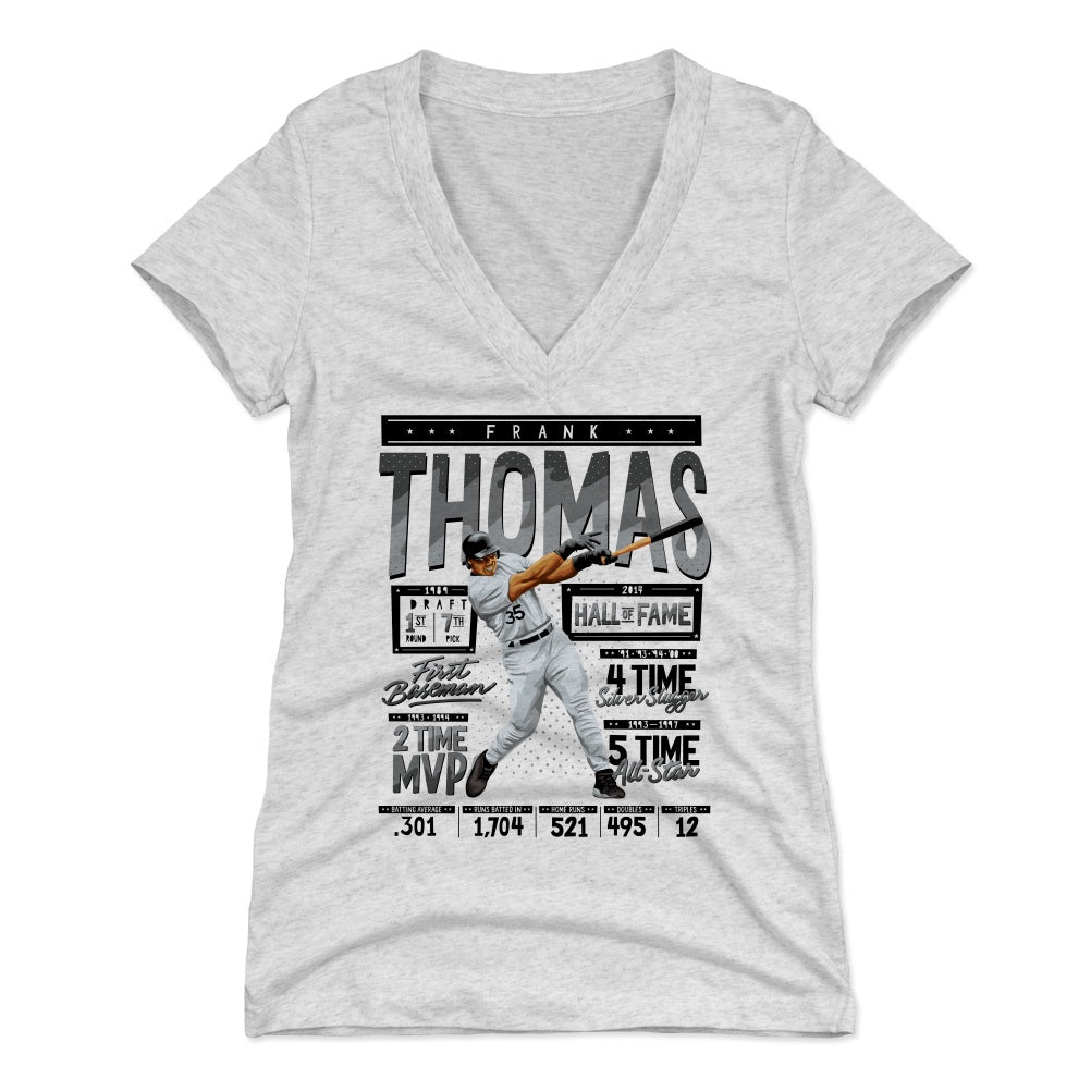 Frank Thomas Women's V-Neck T-Shirt | 500 LEVEL