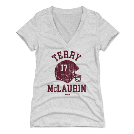 Terry McLaurin Women's V-Neck T-Shirt | 500 LEVEL