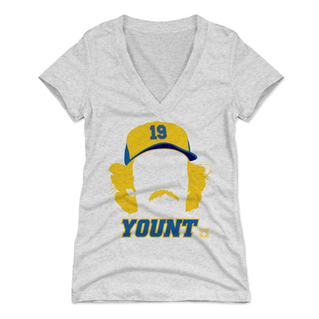 Robin Yount Women's V-Neck T-Shirt | 500 LEVEL