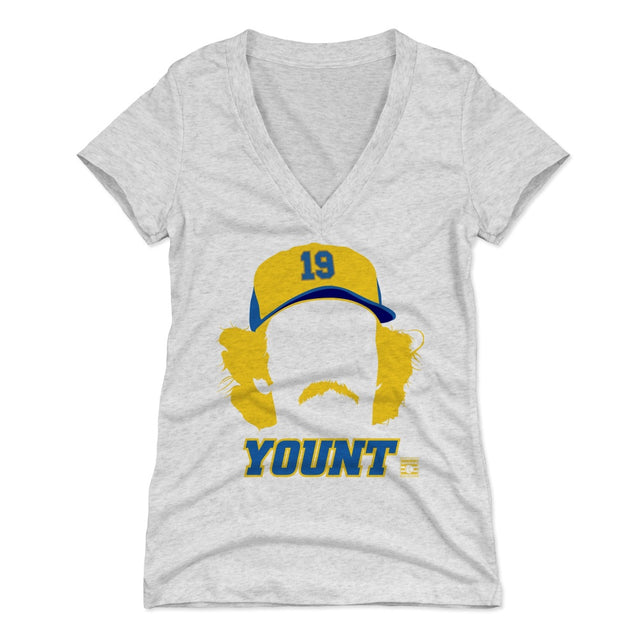 Robin Yount Women's V-Neck T-Shirt | 500 LEVEL