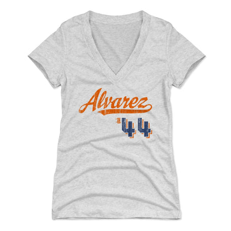 Yordan Alvarez Women's V-Neck T-Shirt | 500 LEVEL