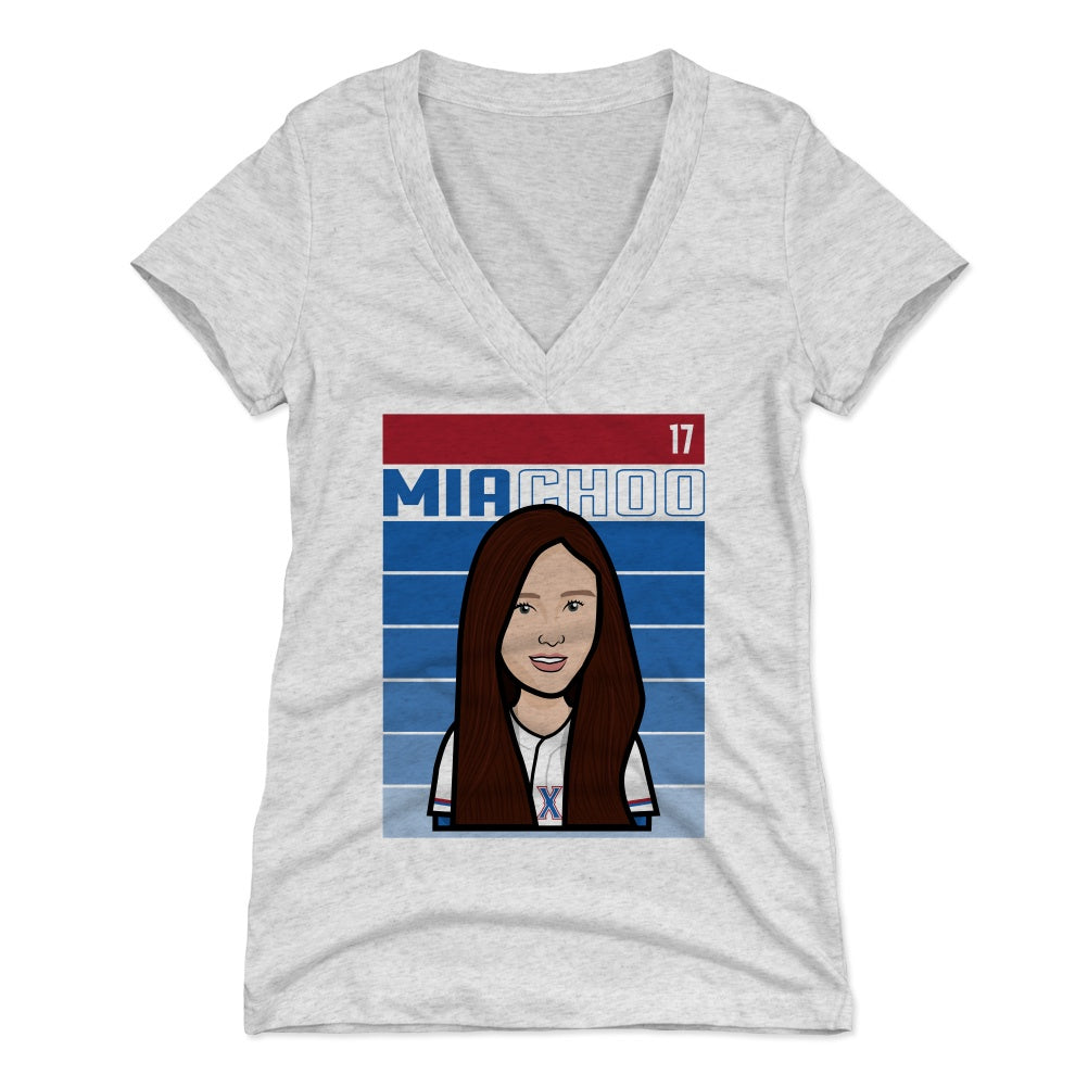 Mia Choo Women&#39;s V-Neck T-Shirt | 500 LEVEL