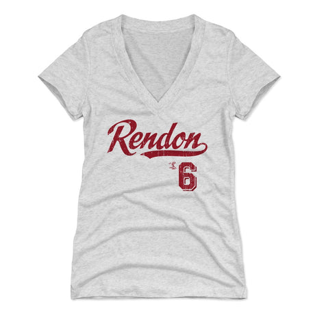 Anthony Rendon Women's V-Neck T-Shirt | 500 LEVEL