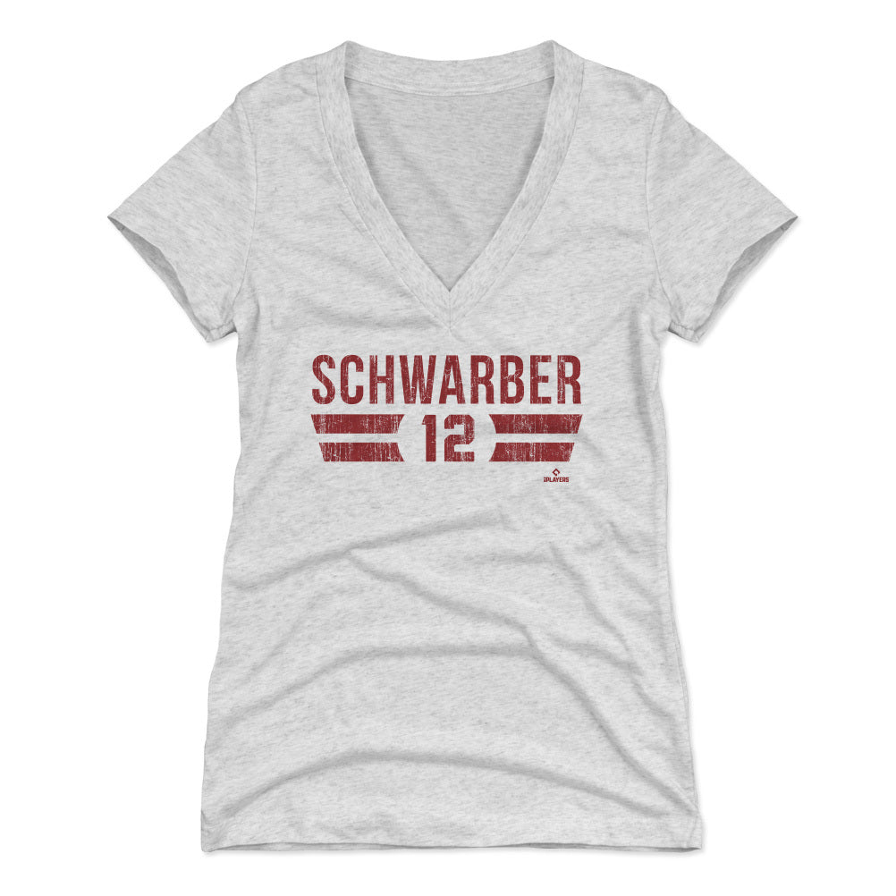 Kyle Schwarber Women&#39;s V-Neck T-Shirt | 500 LEVEL