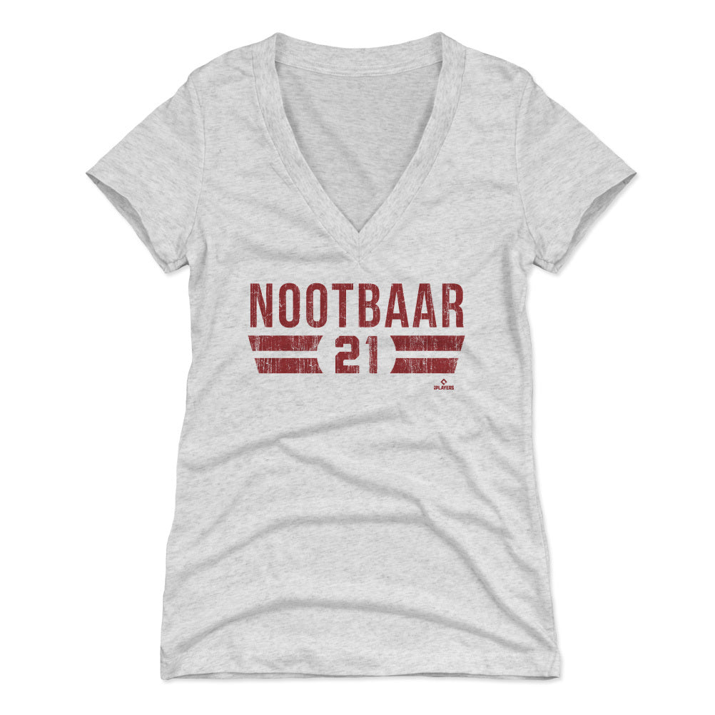 Lars Nootbaar Women's V-Neck T-Shirt | 500 LEVEL