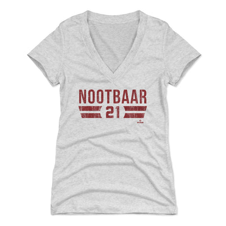 Lars Nootbaar Women's V-Neck T-Shirt | 500 LEVEL