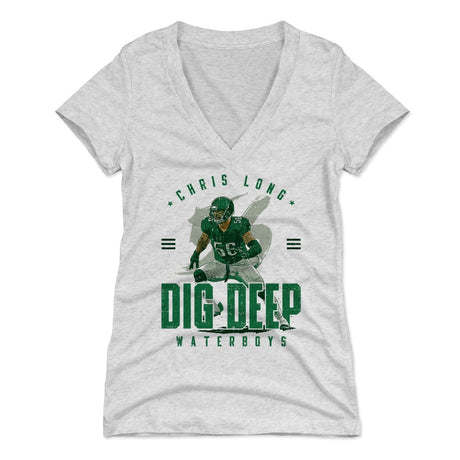 Chris Long Women's V-Neck T-Shirt | 500 LEVEL