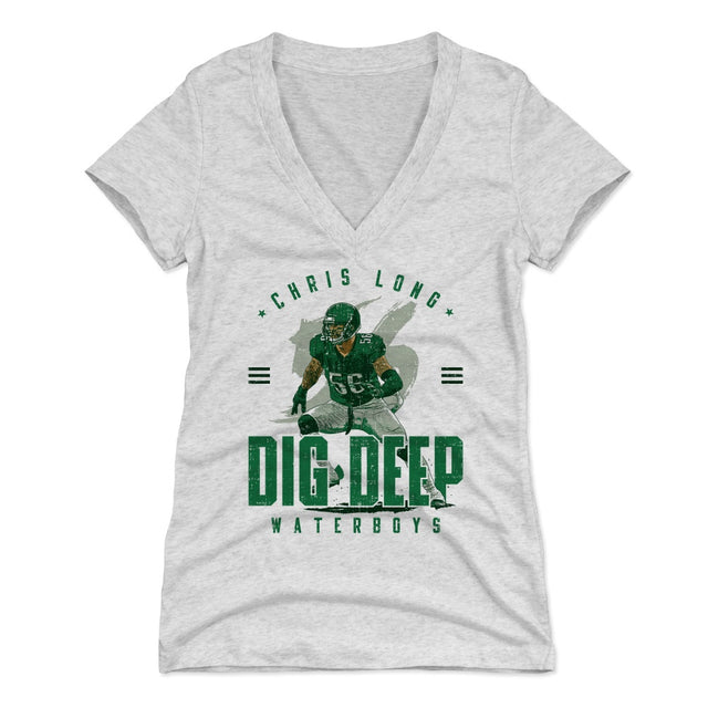 Chris Long Women's V-Neck T-Shirt | 500 LEVEL