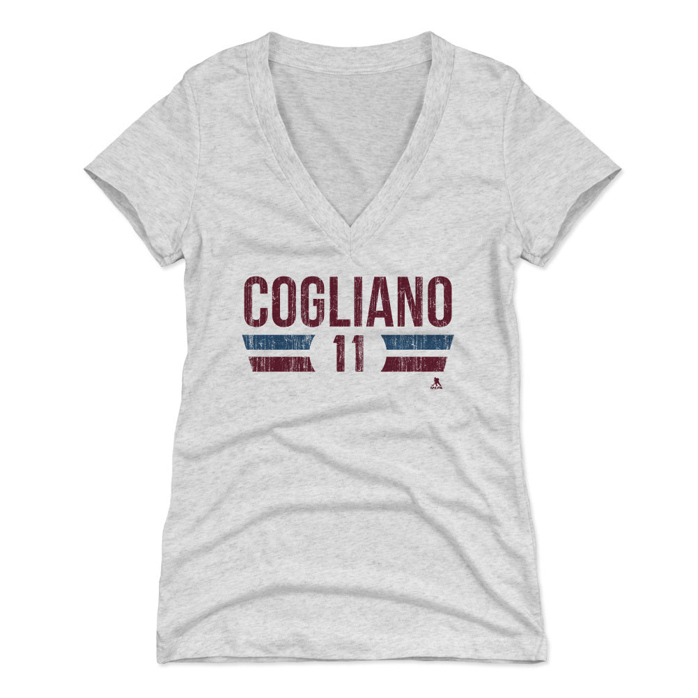 Andrew Cogliano Women&#39;s V-Neck T-Shirt | 500 LEVEL