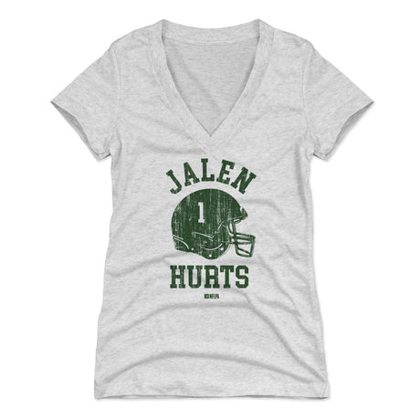 Jalen Hurts Women's V-Neck T-Shirt | 500 LEVEL