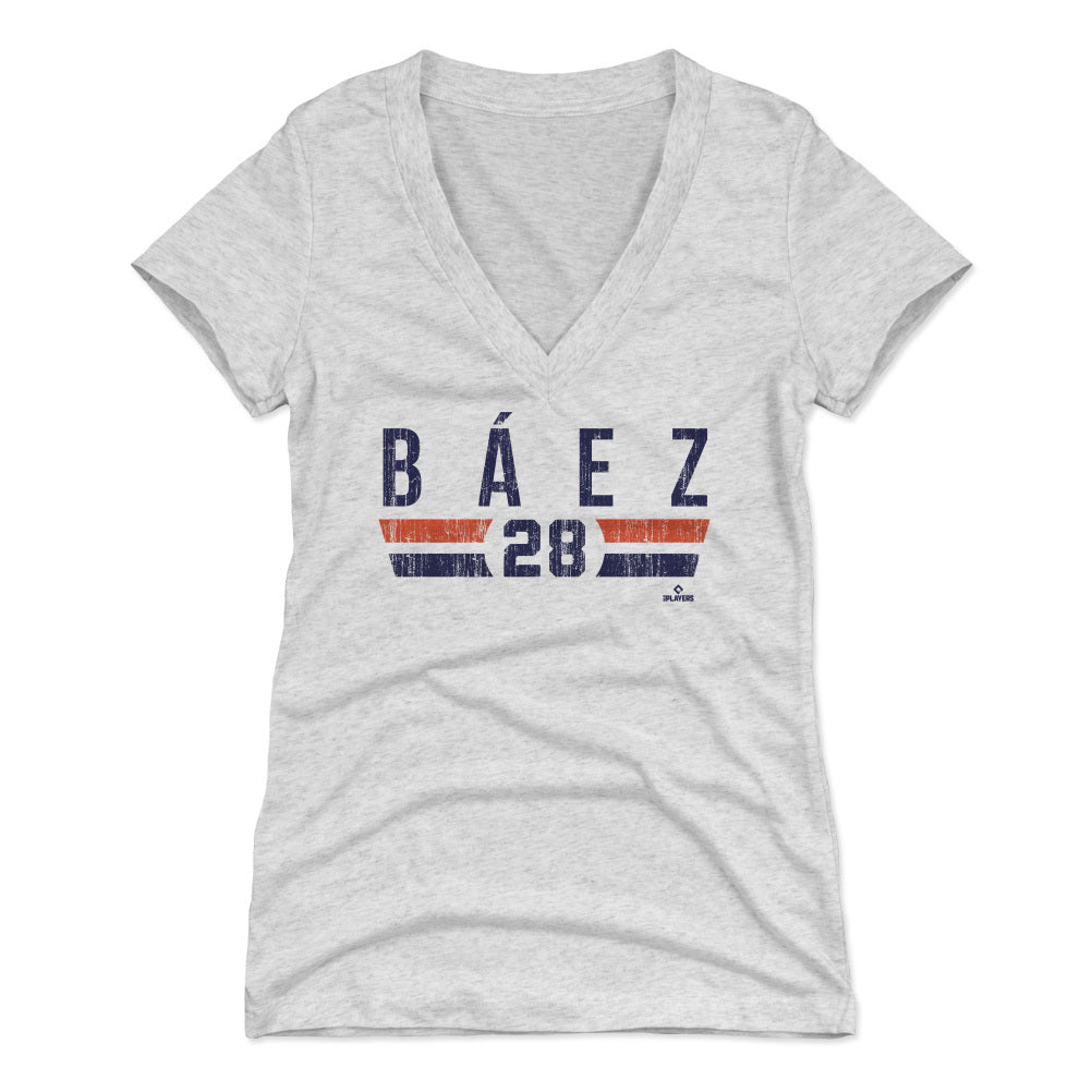 Javier Baez Women's V-Neck T-Shirt | 500 LEVEL