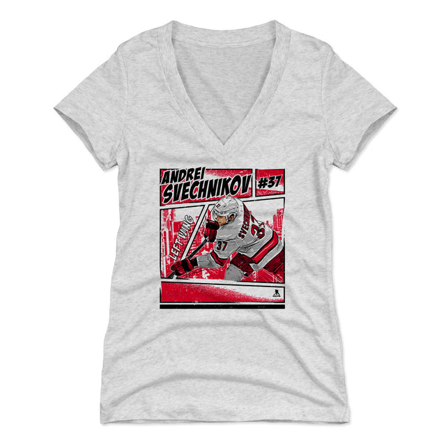 Andrei Svechnikov Women's V-Neck T-Shirt | 500 LEVEL