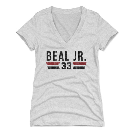Robert Beal Jr. Women's V-Neck T-Shirt | 500 LEVEL
