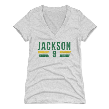 Reggie Jackson Women's V-Neck T-Shirt | 500 LEVEL