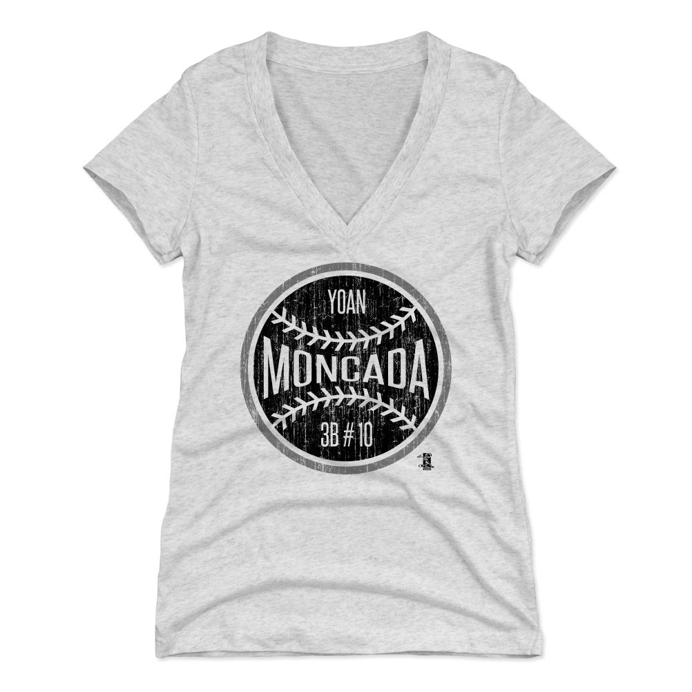 Yoan Moncada Women&#39;s V-Neck T-Shirt | 500 LEVEL