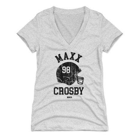 Maxx Crosby Women's V-Neck T-Shirt | 500 LEVEL