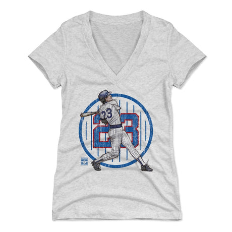 Ryne Sandberg Women's V-Neck T-Shirt | 500 LEVEL