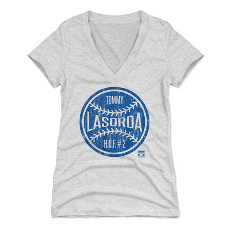 Tommy Lasorda Women's V-Neck T-Shirt | 500 LEVEL
