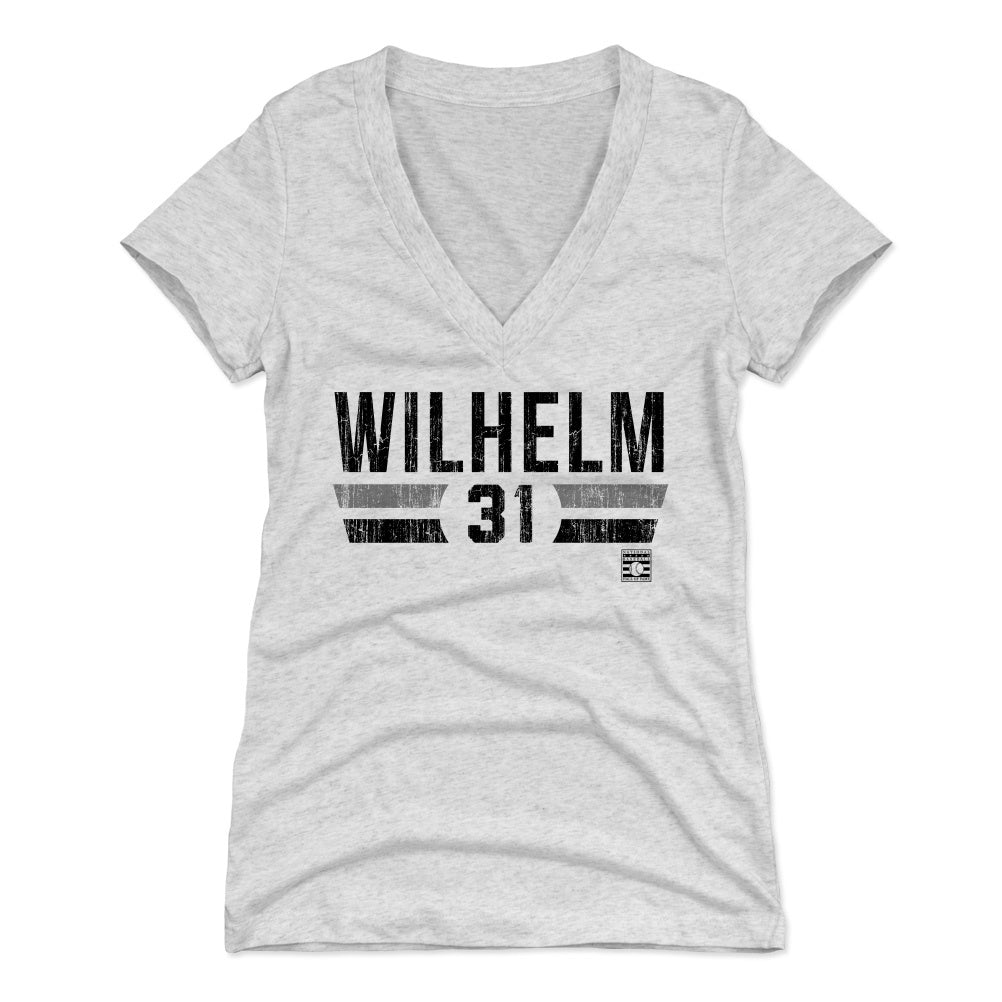 Hoyt Wilhelm Women&#39;s V-Neck T-Shirt | 500 LEVEL