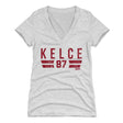 Travis Kelce Women's V-Neck T-Shirt | 500 LEVEL