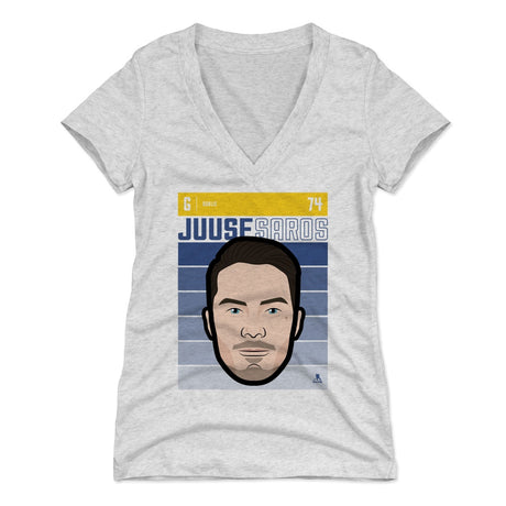 Juuse Saros Women's V-Neck T-Shirt | 500 LEVEL