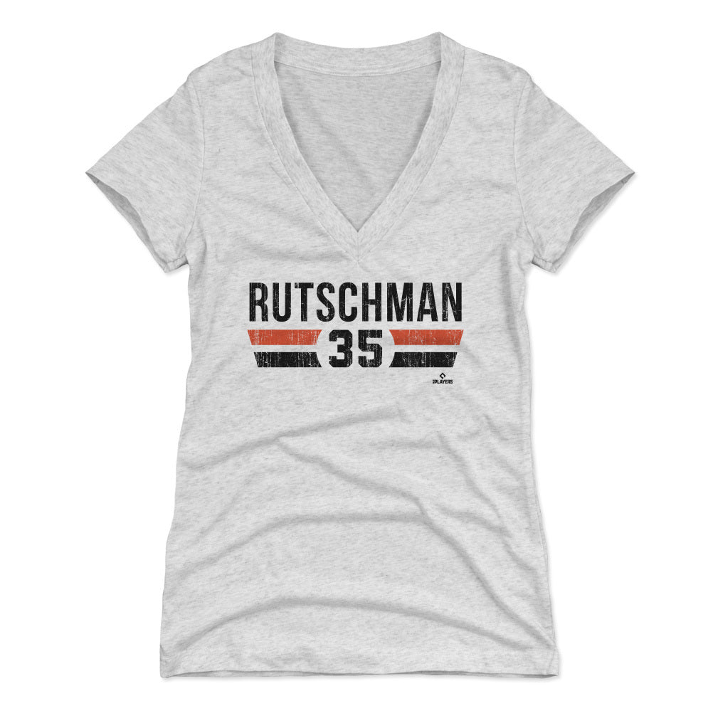 Adley Rutschman Women&#39;s V-Neck T-Shirt | 500 LEVEL