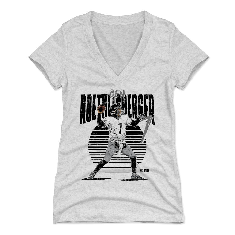 Ben Roethlisberger Women&#39;s V-Neck T-Shirt | 500 LEVEL