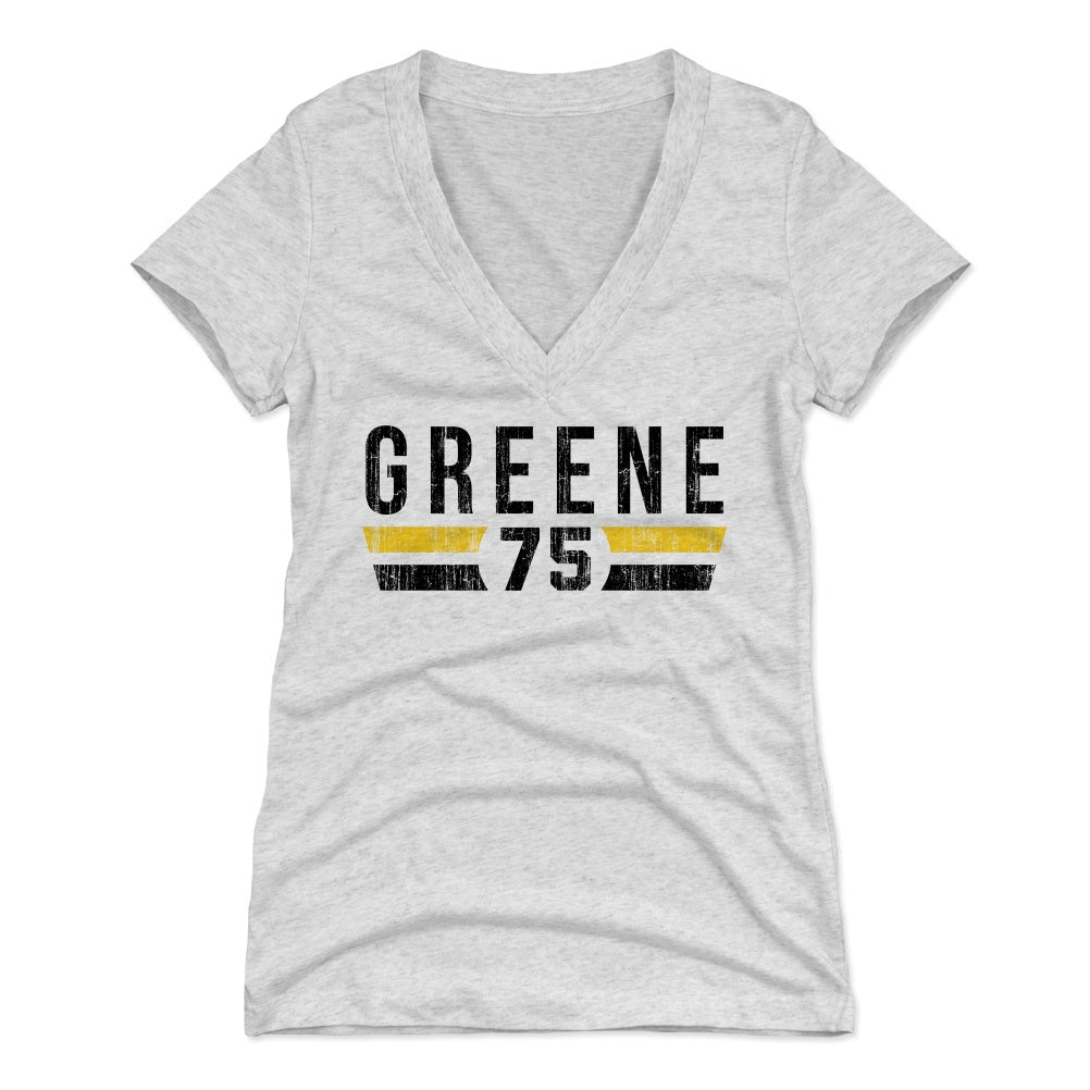 Mean Joe Greene Women's V-Neck T-Shirt | 500 LEVEL