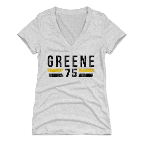 Mean Joe Greene Women's V-Neck T-Shirt | 500 LEVEL