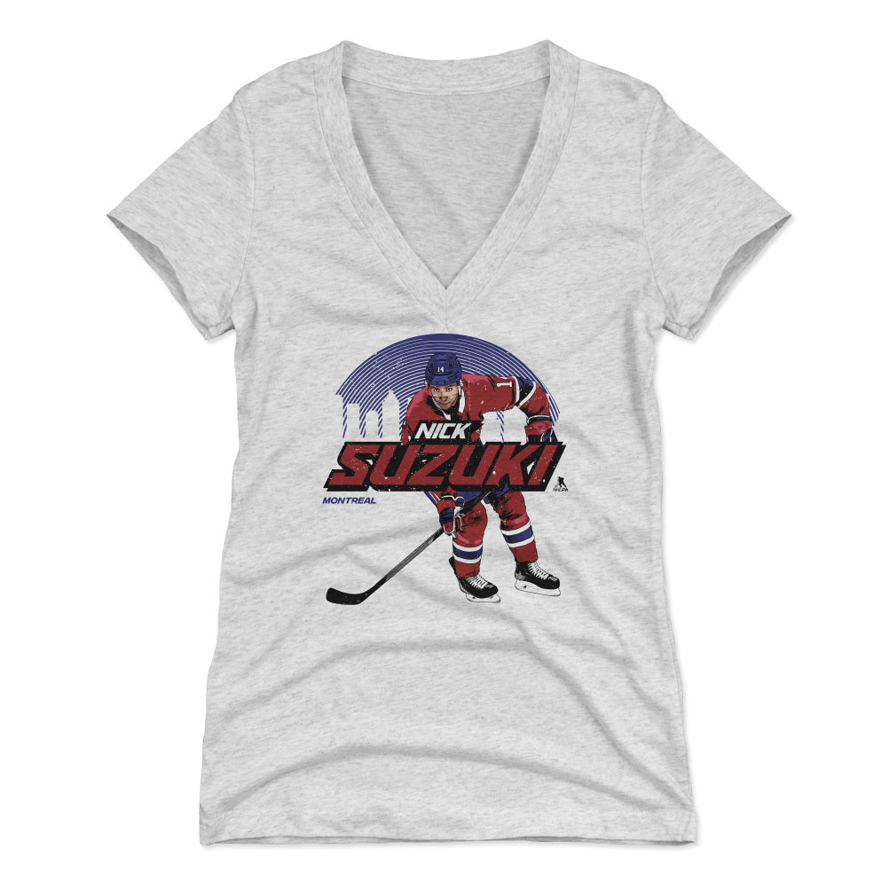 Nick Suzuki Women's V-Neck T-Shirt | 500 LEVEL