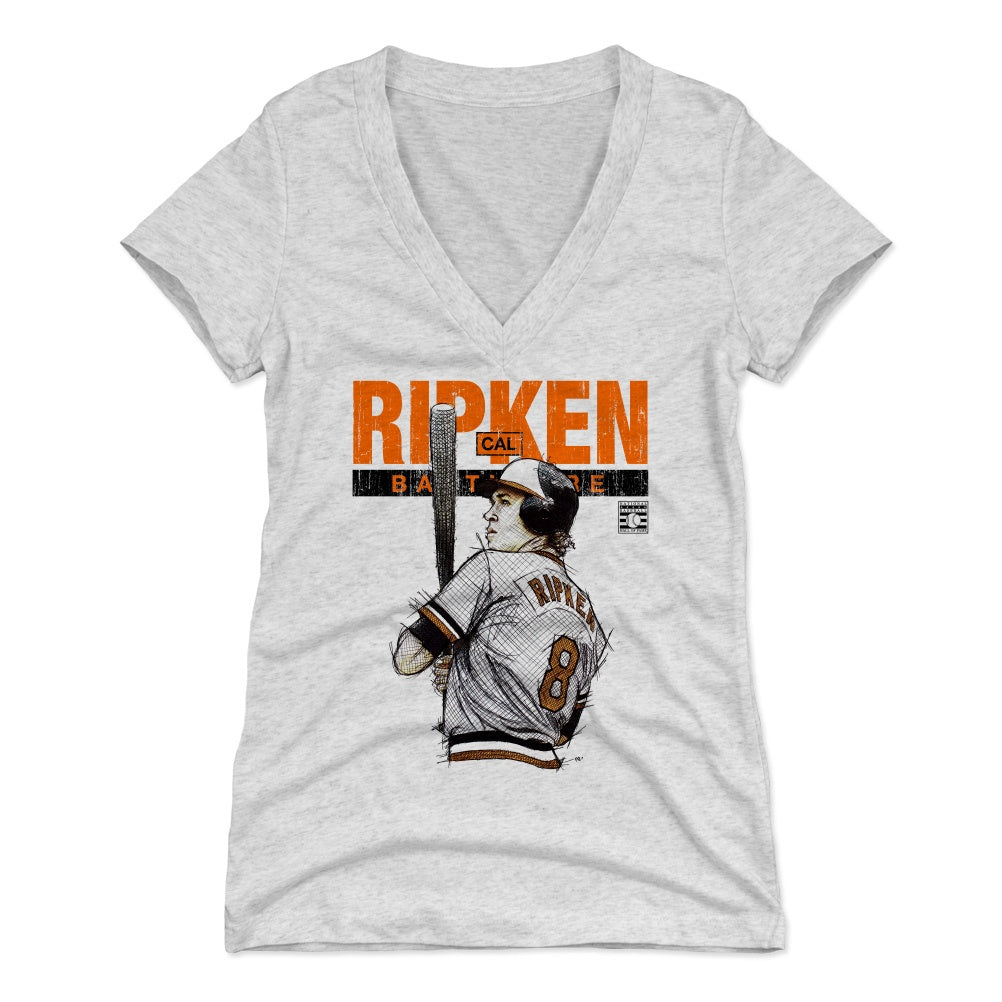 Cal Ripken Jr. Women's V-Neck T-Shirt | 500 LEVEL