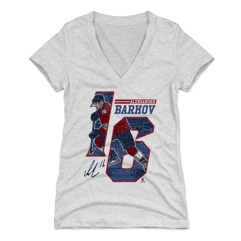 Aleksander Barkov Women's V-Neck T-Shirt | 500 LEVEL