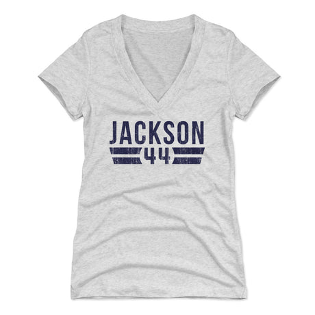 Reggie Jackson Women's V-Neck T-Shirt | 500 LEVEL