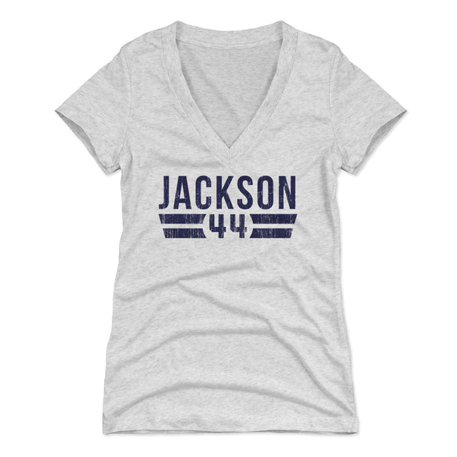 Reggie Jackson Women's V-Neck T-Shirt | 500 LEVEL