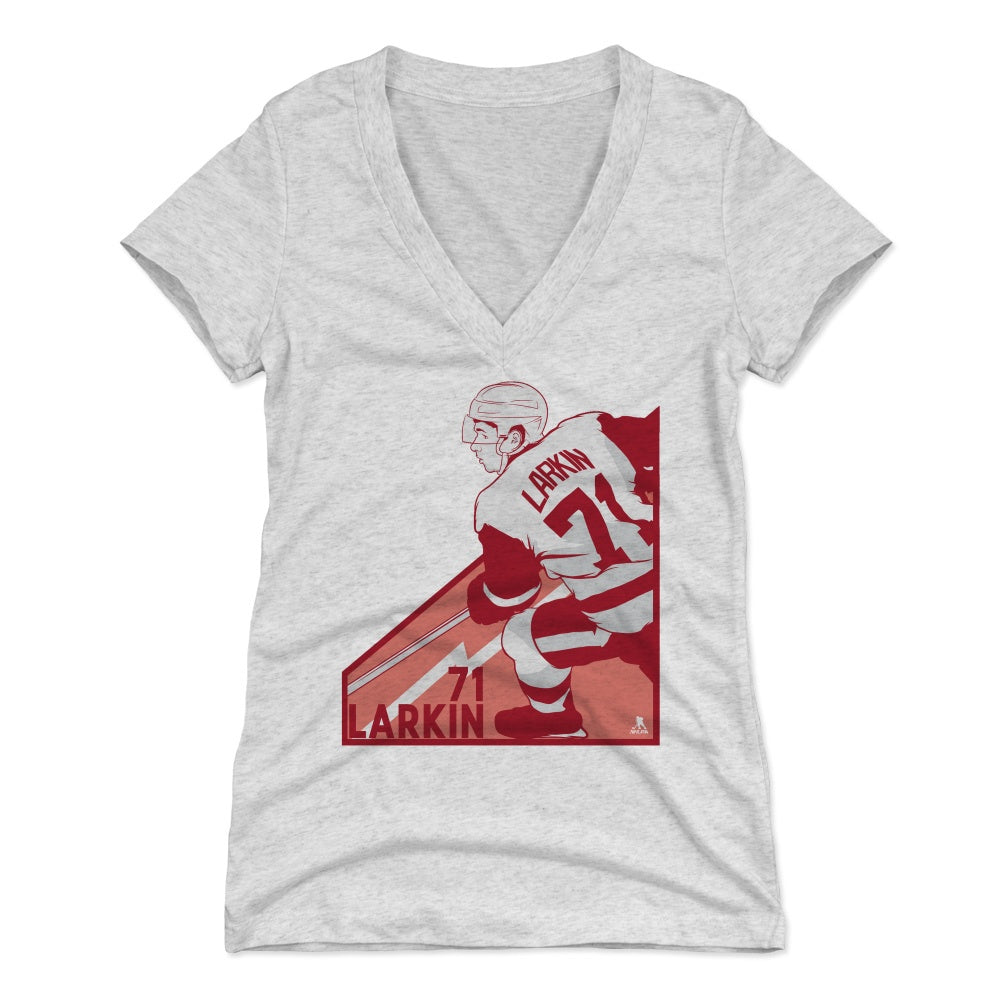 Dylan Larkin Women's V-Neck T-Shirt | 500 LEVEL