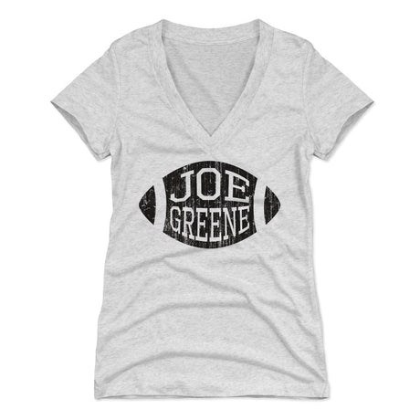Mean Joe Greene Women's V-Neck T-Shirt | 500 LEVEL