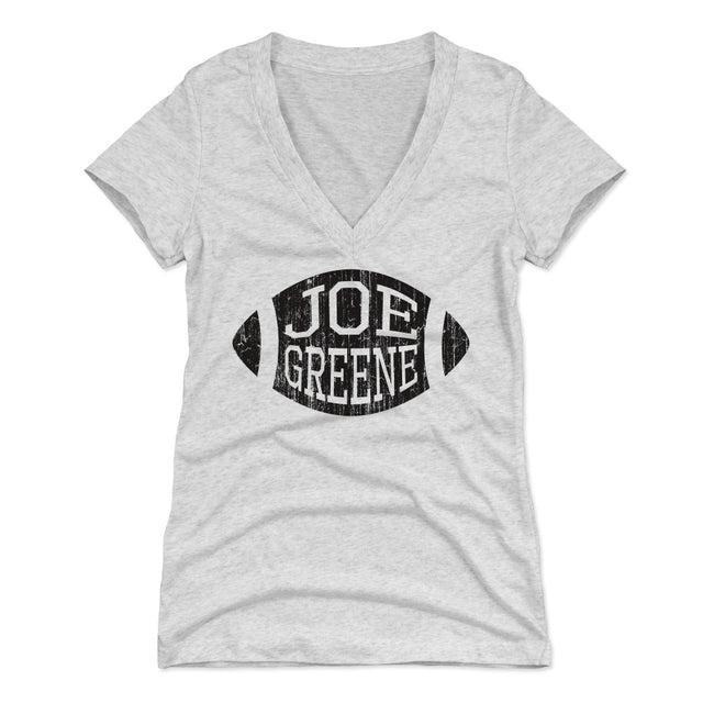Mean Joe Greene Women's V-Neck T-Shirt | 500 LEVEL