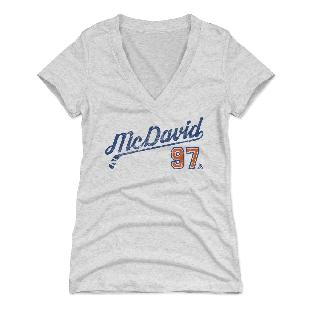 Connor McDavid Women's V-Neck T-Shirt | 500 LEVEL