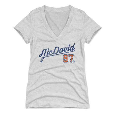 Connor McDavid Women's V-Neck T-Shirt | 500 LEVEL
