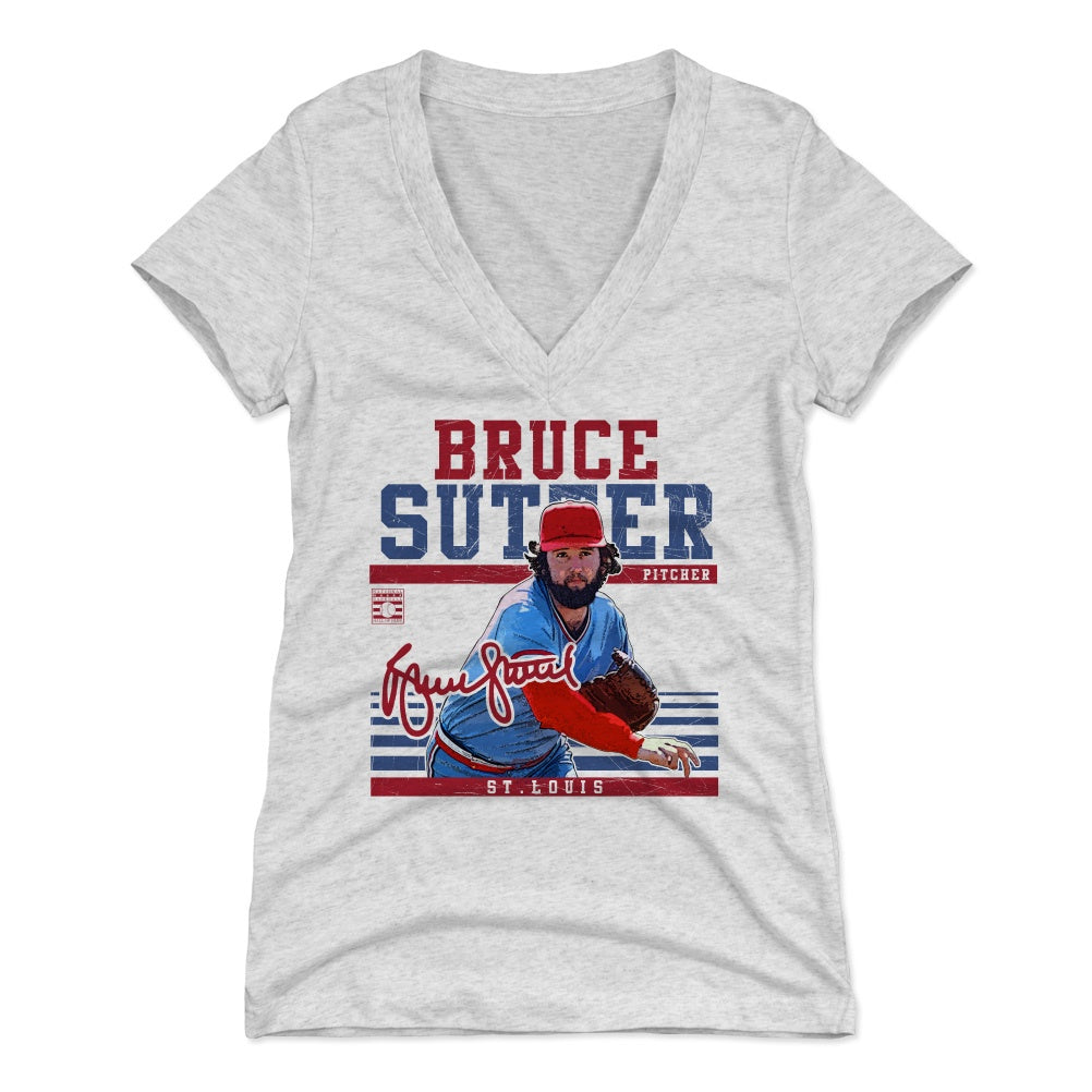 Bruce Sutter Women's V-Neck T-Shirt | 500 LEVEL