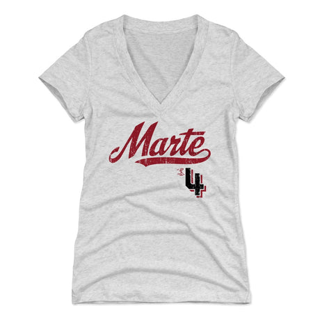 Ketel Marte Women's V-Neck T-Shirt | 500 LEVEL