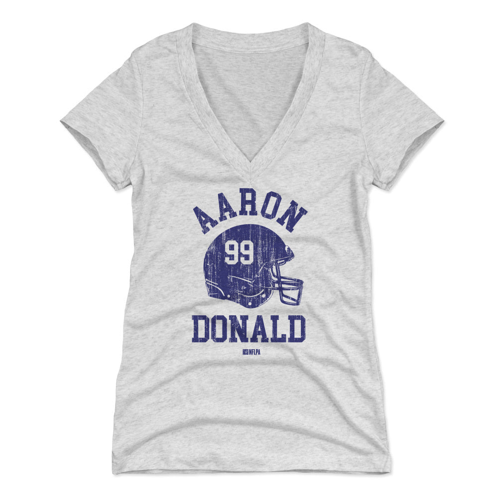 Aaron Donald Women&#39;s V-Neck T-Shirt | 500 LEVEL