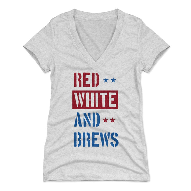 USA Women's V-Neck T-Shirt | 500 LEVEL