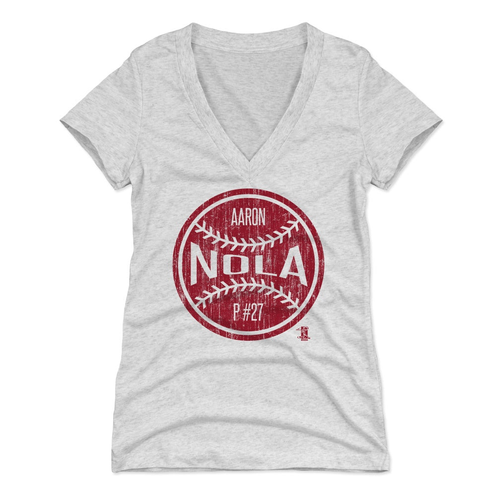 Aaron Nola Women's V-Neck T-Shirt | 500 LEVEL