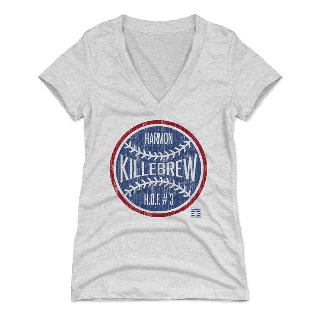 Harmon Killebrew Women's V-Neck T-Shirt | 500 LEVEL