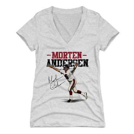 Morten Andersen Women's V-Neck T-Shirt | 500 LEVEL