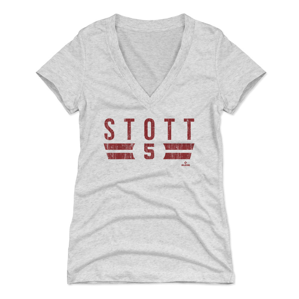 Bryson Stott Women's V-Neck T-Shirt | 500 LEVEL