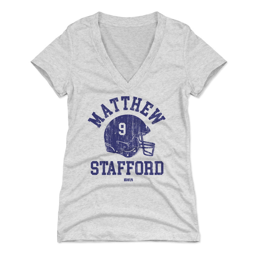 Matthew Stafford Women's V-Neck T-Shirt | 500 LEVEL