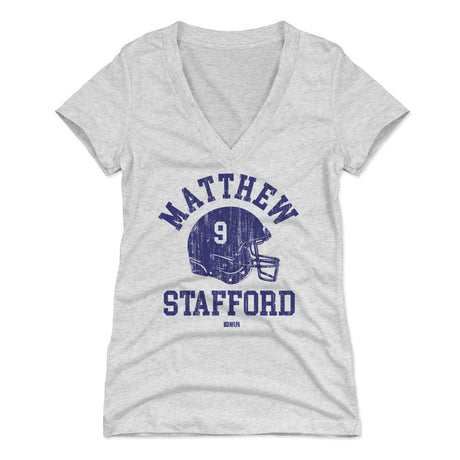 Matthew Stafford Women's V-Neck T-Shirt | 500 LEVEL